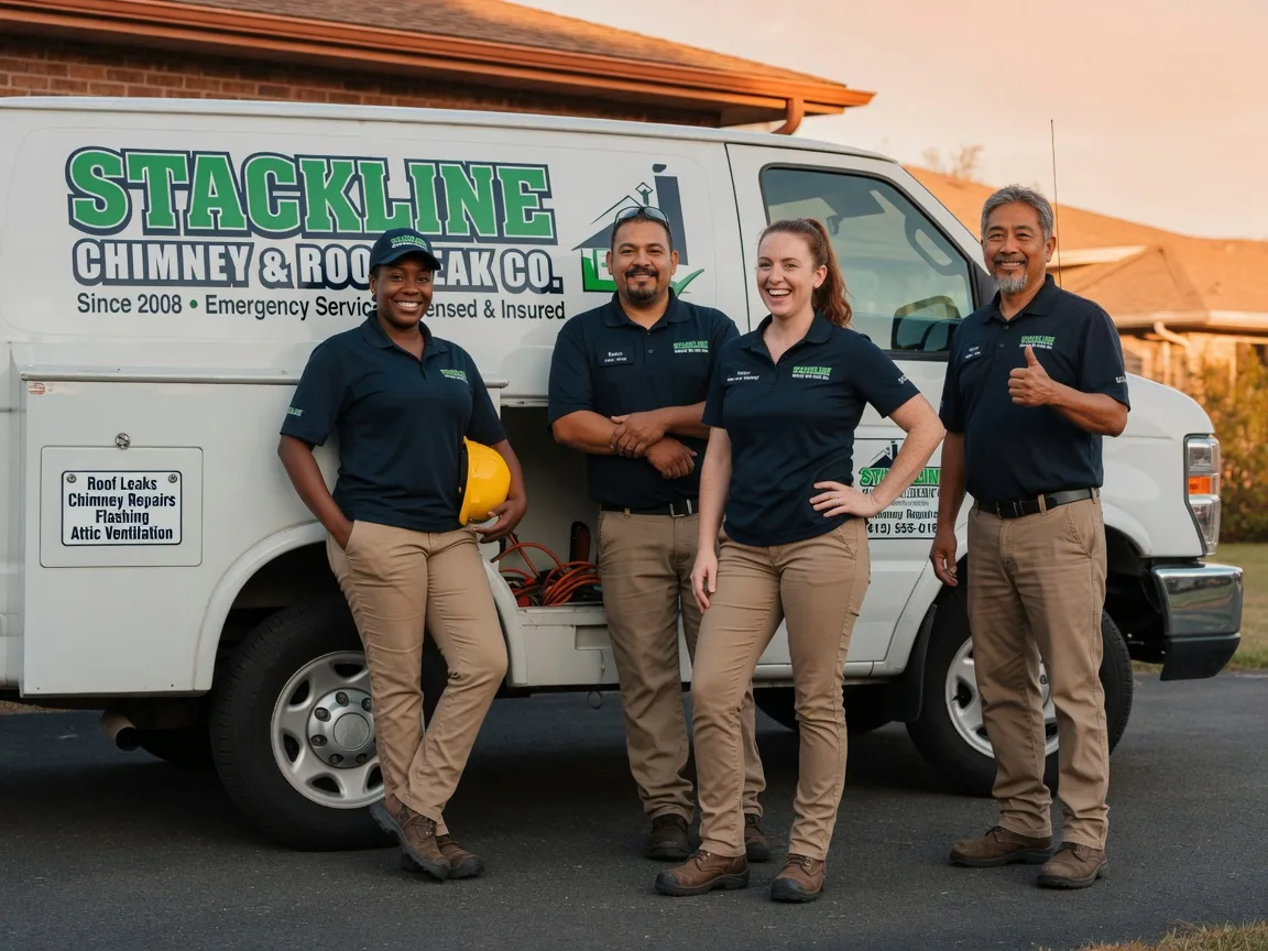 Chimney flashing repair company in Midlothian, MD